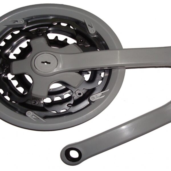 PALANCAS TRIPLES ACERO GRIS / NEGRO