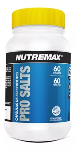 NUTREMAX PRO SALTS (60 CAPS DE ELECTROLITOS)
