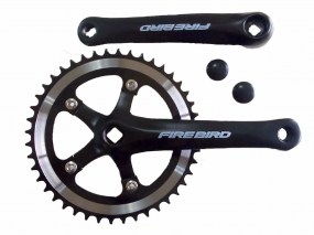 PALANCAS SIMPLE FIXIE ALUMINIO - 44 D./ 46 D. - ( FIREBIRD )